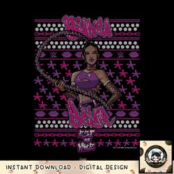 WWE Christmas Bianca Belair Sweater png, digital download, instant