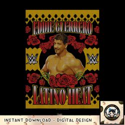 WWE Christmas Eddie Guerrero Latino Heat Sweater png, digital download, instant
