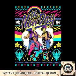 WWE Christmas The New Day Sweater png, digital download, instant