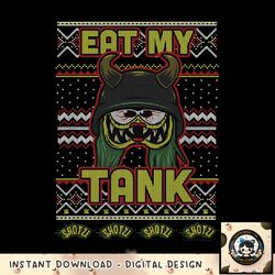 WWE Christmas Ugly Sweater Shotzi Eat My Tank png, digital download, instant