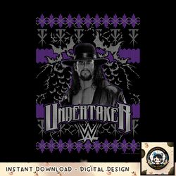 WWE Christmas Ugly Sweater Undertaker png, digital download, instant