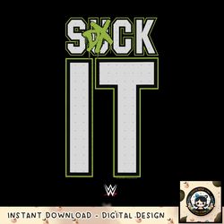 WWE DX Suck It Catch Phrase png, digital download, instant