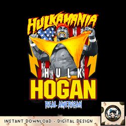 WWE Hulk Hogan Hulkamania Real American Ripped png, digital download, instant