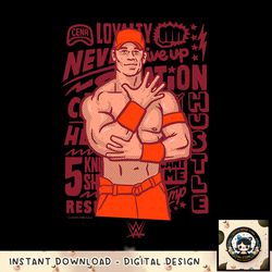 WWE John Cena You Can_t See Me Comic Poster png, digital download, instant