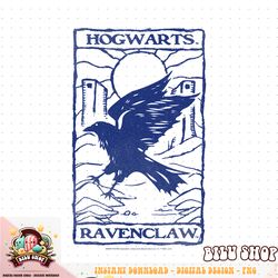 Harry Potter Ravenclaw Vintage Poster PNG Download copy