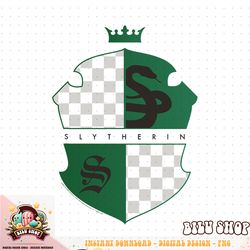 Harry Potter Slytherin Checkered Shield Crest PNG Download copy
