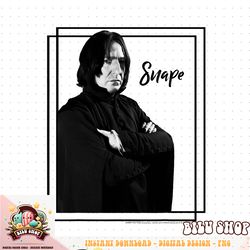 Harry Potter Snape Simple Framed Portrait PNG Download copy