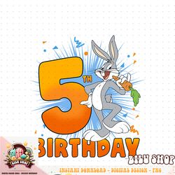Looney Tunes Bugs Bunny 5th Birthday T-Shirt