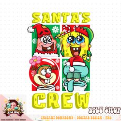 Mademark x SpongeBob SquarePants   Christmas Santa s Crew Patrick SpongeBob Sandy Squidward Fun T Sh