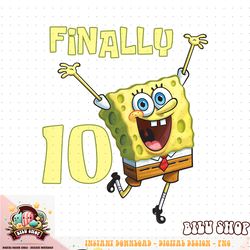 Mademark x SpongeBob SquarePants   Kids Original SpongeBob Square Pants   10th Birthday. Finally 10.