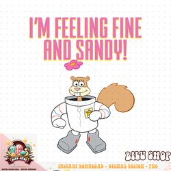 Mademark x SpongeBob SquarePants   Sandy Cheeks   I m Feeling Fine and Sandy  PNG Download