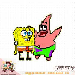 Mademark x SpongeBob SquarePants   SpongeBob _ Patrick Pixel Art PNG Download