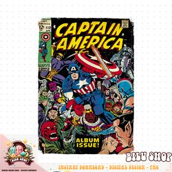 Marvel Comics Vintage Captain America And Villains Cover T-Shirt