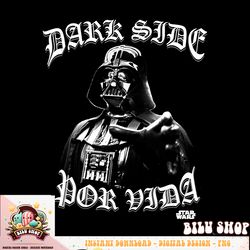 Star Wars Darth Vader Dark Side Por Vida Graphic T-Shirt T-Shirt