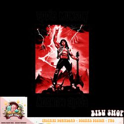 Stranger Things 4 Eddie Munson Lightning Guitar Power V2 T-Shirt