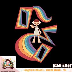 Stranger Things 4 Eleven Cartoon Rainbows T-Shirt