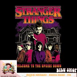 Stranger Things 4 Group Shot Welcome To The Upside Down T-Shirt