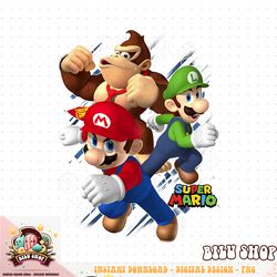 Super Mario Donkey Kong Mario Luigi Action Pose png download