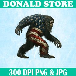 Bigfoot America Png, PNG High Quality, PNG, Digital Download