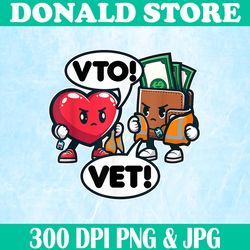 Swagazon Associate Png, Heart Says VTO Png, Wallet Says VET Png, PNG High Quality, PNG, Digital Download