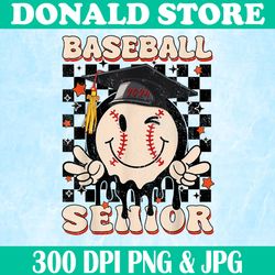 Baseball Senior Png, Graduation 2024 Png,Digital File, PNG High Quality, Sublimation, Instant Download