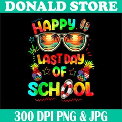 Happy Last Day Of School Png, End Of School Year Png, Hello Summer Kid Png,Digital File, PNG High Quality, Sublimation