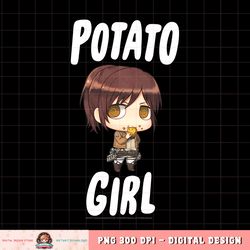 Attack on Titan Potato Girl PNG Download PNG Download copy