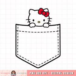 Hello Kitty Chest Pocket PNG Download copy