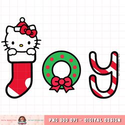 Hello Kitty Christmas Joy Tee Shirt PNG Download copy