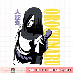 Naruto Classic Orochimaru png, digital download, instant