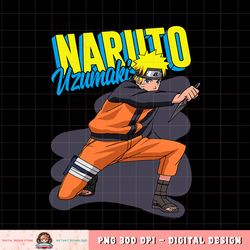 Naruto Shippuden Naruto and Slanted Logo png, digital download, instant