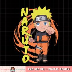 Naruto Shippuden Naruto Chibi Fist png, digital download, instant