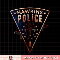 Netflix Stranger Things Hawkins Police Rats Patch png, digital download, instant