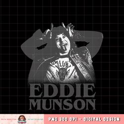 Stranger Things 4 Eddie Munson Demon Horns png, digital download, instant