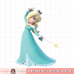 Super Mario Rosalina 3D Poster png, digital download, instant