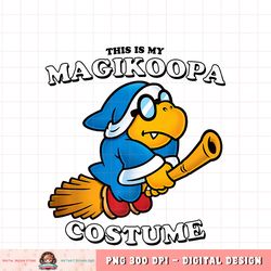 Super Mario This Is My Magikoopa Costume Premium png, digital download, instant