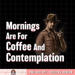 Netflix Stranger Things Hopper Coffee And Contemplation T-Shirt copy