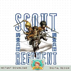 Attack on Titan Trio _ Scout Regiment Logo PNG Download copy