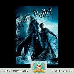 Harry Potter Half Blood Prince Dumbledore And Harry Poster PNG Download copy