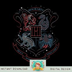 Harry Potter Hand Drawn Hogwarts Shield PNG Download copy