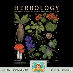 Harry Potter Herbology Herb Reference Grid PNG Download copy