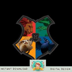 Harry Potter Hogwarts Illustrated Shield png, digital download, instant