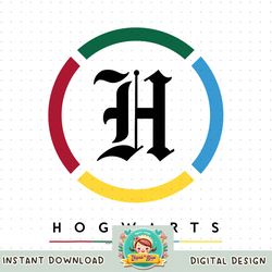 Harry Potter Hogwarts Old English _H_ Logo png, digital download, instant