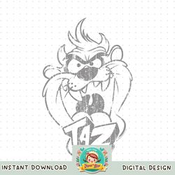 Looney Tunes Faded Taz png, digital download, instant