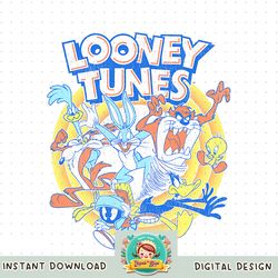 Looney Tunes Group Shot Escape The Logo Run png, digital download, instant