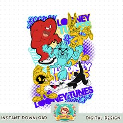 Looney Tunes Group Shot Pop Art Collage png, digital download, instant
