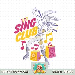 Looney Tunes Lola Bunny Sing Club png, digital download, instant