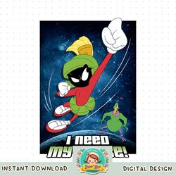 Looney Tunes Marvin _ Instant Martian Need Space Poster png, digital download, instant