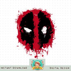 Marvel Deadpool Simple Paint Splatter Logo png, digital download, instant.pngMarvel Deadpool Simple Paint Splatter Logo