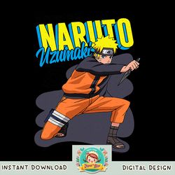 Naruto Shippuden Naruto and Slanted Logo png, digital download, instant